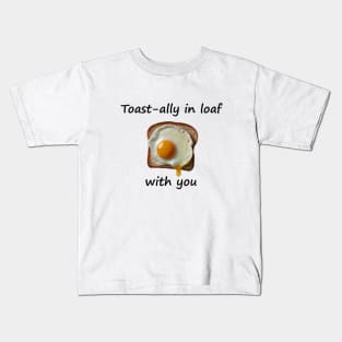 Egg Fried Vintage Yummy Kawaii Vintage Bread Sandwich Toast Since Kids T-Shirt